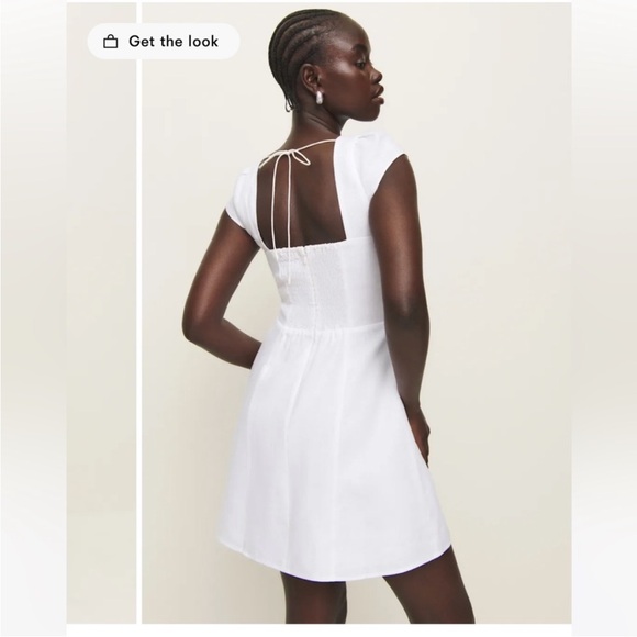 NWT • Reformation Loula Linen Dress - size 6 - Picture 4 of 8